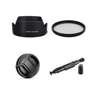Camera Accessories Bundle Set For Canon EF 50mm f/1.8 STM Lens With Canon 5D, 5D II, 5D III, 5D IV including ES-68 Flower Lens hood Replacement, MC UV filter, Lens cap, Cleaning pen