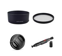 Camera Accessories Bundle Set For Canon EF 50mm f/1.8 STM Lens With Canon EOS Rebel SL3 SL2 SL1 including ES-68 Lens hood Replacement, MC UV filter, Lens cap, Cleaning pen