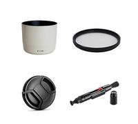 Camera Accessories Bundle Set For Canon EF 70-300mm f/4-5.6L IS USM Lens including ET-73B Lens hood Replacement, MC UV filter, Lens cap, Cleaning pen