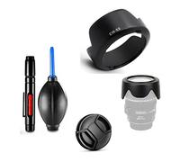 Camera Accessories Bundle Set for Canon EOS M50, M50 II camera with Canon EF-M 15-45mm f/3.5-6.3 IS STM Lens including EW53 Reversible Lens hood, Lens cap, Cleaning pen, Air blower pump
