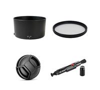Camera Accessories Bundle Set For Canon RF 85mm f/2 Macro IS STM Lens With Canon EOS R10, R50 Camera including ET-77 Lens Hood Replacement, MC UV filter