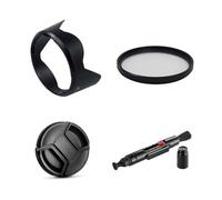 Camera Accessories Bundle Set For Fujifilm XF 14mm f/2.8 R Lens including Lens hood Replacement, MC UV filter, Lens cap, Cleaning pen