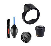 Camera Accessories Bundle Set for Nikon D7500 D5600 camera with Nikon AF-P DX NIKKOR 18-55mm f/3.5-5.6G VR Lens including HBN106 Reversible Lens hood, Lens cap, Cleaning pen, Air blower pump