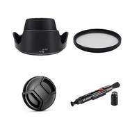 Camera Accessories Bundle Set For Nikon NIKKOR Z 24-200mm f/4-6.3 VR Lens With Nikon Zfc, Z50, Z30 Camera including HB-93 Lens hood Replacement, MC UV filter, Lens cap, Cleaning pen