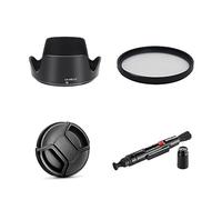 Camera Accessories Bundle Set For Nikon NIKKOR Z DX 12-28mm f/3.5-5.6 PZ VR Lens With Nikon Zfc, Z30, Z50 including HB-112 Lens hood Replacement, MC UV filter, Lens cap, Cleaning pen