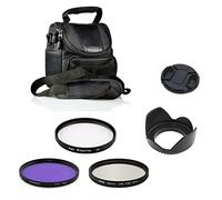 Camera Accessories Bundle Set For Nikon Z5 Camera with Nikon NIKKOR Z DX 16-50mm f/3.5-6.3 VR Lens including Black Shoulder Bag, UV CPL FLD Filters Set, Lens Hood, Lens Cap