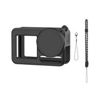 Camera Accessory Bundles For Action 5 Soft Silicone Case Secure Neck Straps AntiLoss Tethers And Lens Protectors Camera Protections Kit