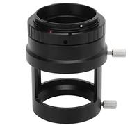 Camera Adapter Mount Tube, Aluminum Alloy Convenient Easy Installation T Mount Spotting Scope Camera Adapter Tube with T2 Adapter Ring for Photography