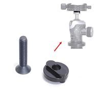 Camera Arca-Swiss Quick Release Clamp Converter Screw Adapter Compatible for Tripod Head of Gitzo 82TDQ / 82DQ series, Manfrotto MH490 / 492/494 / 496/498, MH054 / 055/057, MHXPRO series