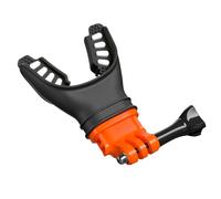 Camera Backpack Clip - Silicone Camera Quick Release Clip - Multi-angle Lightweight Mouthpiece for Snorkeling Live Streaming Video Recording Filming Cooking Videos