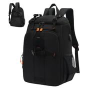 Camera Backpacks for Photographers - Waterproof Large Capacity Adjustable Backpack with Laptop Compartment | Camera Travel Bag - for Women Travel Photography Hiking Adventure Drone Photographer Work S