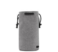 Camera Bag Backpack Lens Bag Drawstring Pouch Fleece Waterproof Camera bag Protect Compatible for Nikon, Compatible for Canon(Round Grey L H004)