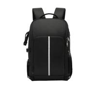 Camera Bag Outdoor Photography Specific Large Capacity Camera Backpack, Photographer's Bag With Rain proof Function(Black)