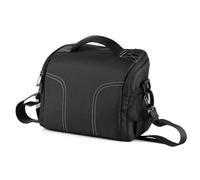 Camera Bag Shoulder Bag Retro Black Shockproof Crossbody Bag for Panasonic LUMIX S9 Mirrorless Camera with Lumix S 20-60mm f/3.5-5.6 Lens