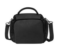 Camera Bag, Waterproof Anti-Shock SLR Camera Case, Large Adjustable Shoulder Strap Camera Backpack, Portable Crossbody Single Shoulder Backpacks Compatible with Canon, Sony, Nikon, Green (black)