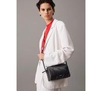 Camera Bag with Shoulder Strap and Woven Look Black