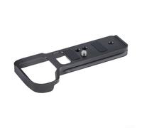 Camera Base Plate for Sony A9 A7III A7R3 - Aluminium Alloy for Quick Release Mount with 15mm Rod Rail Clamp System for Tripod DSLR Accessories Black 129x59mm