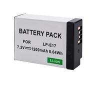 Camera Battery 1200mAh, Compatible For Canon， EOS 200D M3 M5 M6 750D 760D T6i T6s 800D RP Kiss X8i SL2(1 Battery)