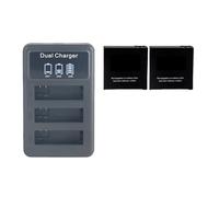 Camera Battery 1200mAh, Compatible For SJCAM， SJ8 Air, SJ8 Plus, SJ8 Pro Action Camera Accessories(Set)