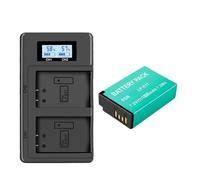 Camera Battery, Compatible For Canon， EOS 250D 200D M3 M6 750D 760D T6i T6s 800D 8000D Kiss X8i(Set1)