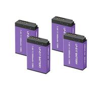 Camera Battery, Compatible For Canon， Sl2 Sl3 RP 200 250D M3 M5 M6 750D 760D T6i T6s 800D 8000D 77D(4pcs)