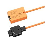 Camera Battery Converter From D Tap to ENEL25 for Z50 Z30 ZFC Z50II Camera Continuous Video Battery