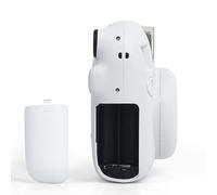 Camera Battery Door Cover for Instant Mini 12, Plastic Portable Precise Fit Battery Side Cover Replacement, Sturdy and Long Lasting, Easy to Install (White)