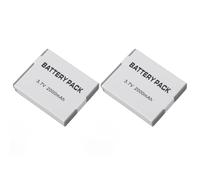 Camera Battery Pack, 2000mAh NB 6L 6LH Camera Battery Effective Safety 2pcs for SX530 HS for SX700 HS for SX710 HS