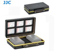 Camera Battery+SD Card Case fr Canon LP-E6 Nikon EN-EL15 Sony NP-FW50 NP-FZ100