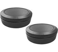 Camera Body Cap & Lens Rear Cap Cover Compatible for Canon EOS R50 R100 R10 R8 R7 R6 R6 Mark II R5 R5 Mark II R5C R3 R RP More Canon RF Mount and Lens Accessories,HUIPUXIANG [2 Sets]