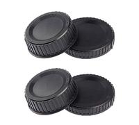 Camera Body Cap & Rear Lens Cover for Nikon Camera | D90 D7000 D850 D810 D780 D750 D5600 D5500 D5300 D3500 D3400 D3300 kit AF/AF-S/AF-P Lens (2 Pack)