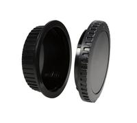 Camera Body Covers and Lens Rear Caps 6cm Lens Protections Replacement Protective For 550D/7D/50D/600D Camera Black