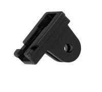 Camera Bracket Adapter ABS Riding Add-on for Easy Install, City Commute Trail Travel Outdoor Positioning Assistance Gear Bike Light Mount Adapter Action Camera Bracket Cycling Accessory Riding