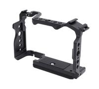 Camera Cage Aluminum Alloy Vertical Horizontal Mount Protective Frame with Cold Shoe Port for A7CII A7CR A7C2