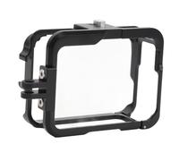 Camera Cage for Ace Action Camera, Aluminum Alloy Sports Camera Protective Frame Cage Rig with 2 Cold Shoe Mounts, Support Horizontal and Vertical Shooting