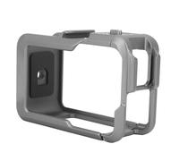 Camera Cage for OSMO Action 4, Action 3, Aluminum Alloy Protective Vlogging Camera Frame for Action 4 3, Built-in Dual Cold Shoes, Magnetic Quick Release Connector
