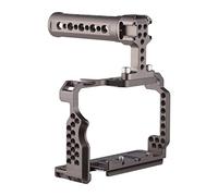 Camera Cage Kit, Camera Video Cage Aluminium Alloy with Replacement for the Top Handle of the Video Rig for Sony A7R III / A7 II / A7III