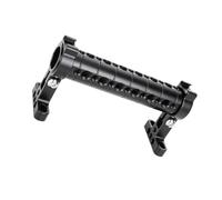 Camera Cage Top Handle Grip | Lightweight Metal Featuring Twin Shoe Slots and 1 / 4 Holes for Flexible Rig Accessory
