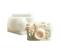 Camera Candle Mold - Three-dimensional Reusable Clay Craft | Silicone Camera Candle Moulds,For Chocolate Gum Paste Cupcake Topper Plaster Crafts Offices Home Room Desk Desktop