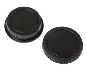 Camera cap and lens back cover