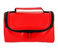 Camera Case Bag with shoulder strap and Carry Handle For The Sony Cyber-shot DSC-RX100 IV (Red Faux Leather)