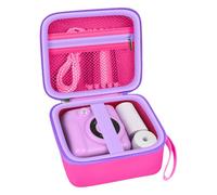 Camera Case for CHRERNA for HiMont for Hangrui for Gofunly for GREENKINDER for Amzelas for YKSLEMON for CKATE for CHRERNA Kids Camera Instant Print Fits for Rolls Print Paper(Bright Pink)