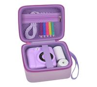 Camera Case for CHRERNA for HiMont for Hangrui for Gofunly for GREENKINDER for Amzelas for YKSLEMON for CKATE for CHRERNA Kids Camera Instant Print Fits for Rolls Print Paper(Purple)
