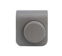 Camera Case For Fujifilm For INSTAX Mini 41, Premium PU Leather Protective Cover With Adjustable Strap & Magnetic Flap, Shockproof Design With Photo Storage Pocket (Gray/Black/Brown, 14X13x6cm)(gray)