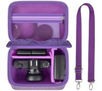 Camera Case for KODAK/for NIKICAM/for AOREGRE/for VJIANGER 5K 4K Digital Camera and Vlogging Camera Storage Holder Organizer -Black(Box Only) (Purple)
