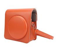 Camera Case for Square SQ1, Detachable Type Cover PU Leather Shoulder Camera Bag for Ultimate Protection, Suitable for Professional Photographers (Orange)