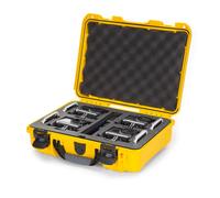 Camera case Nanuk 910 4 Go Pro Hero 9 and 10 Jaune 363x282x120 mm
