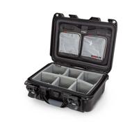 Nanuk 915 Pro IP67 Rated Impact-Resistant Waterproof NK-7 Resin Shell Airline Carry-On Photo Kit Hard Case with Soft Grip and Ergonomic Handle, PowerClaw Superior Latching System (Black)