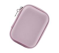 Camera Case, Waterproof Camera Hard Case, Shockproof Protective Travel Organizer, Data Cables, Chargers, Headphones, Accessories, and Electronics, 3.54x4.72x1.57 Inches, Purple, Refer to description