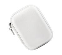 Camera Case, Waterproof Camera Hard Case, Shockproof Protective Travel Organizer, Data Cables, Chargers, Headphones, Accessories, and Electronics, 3.54x4.72x1.57 Inches, White, Refer to description
